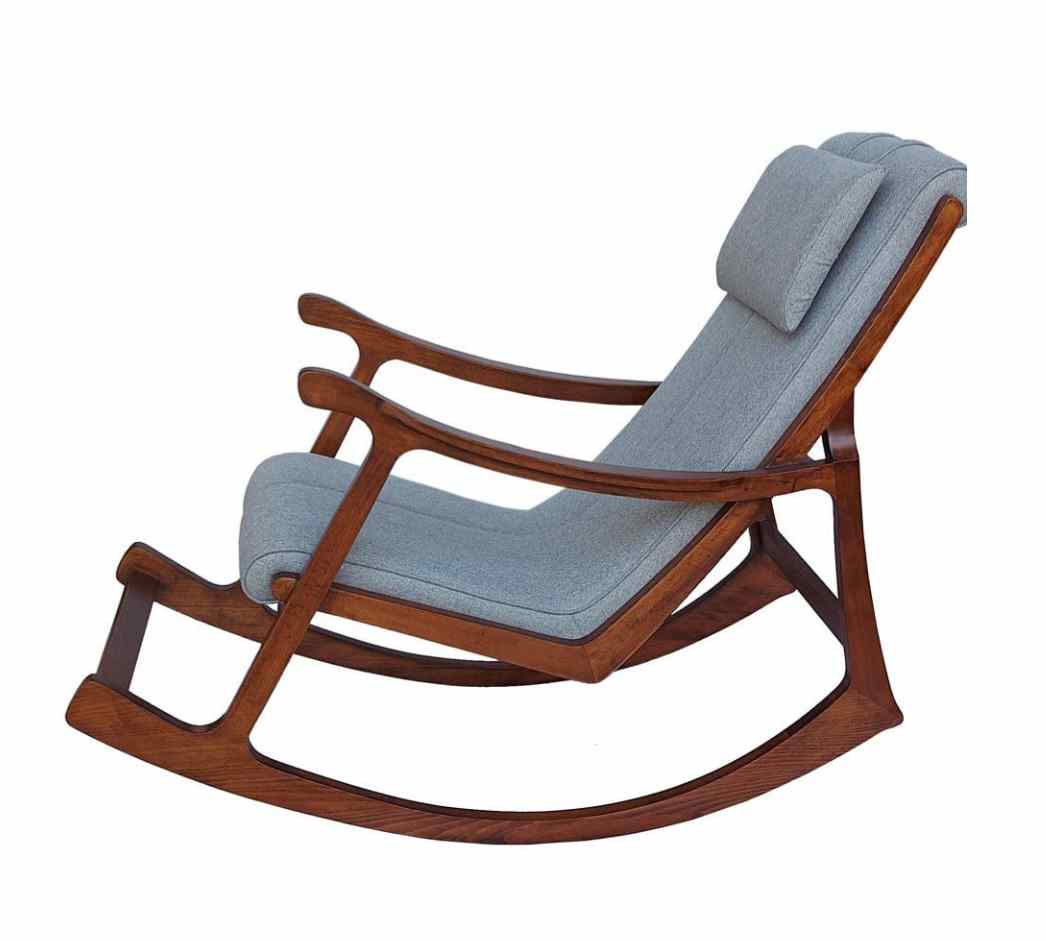 صندلی راک چوبی لوکس