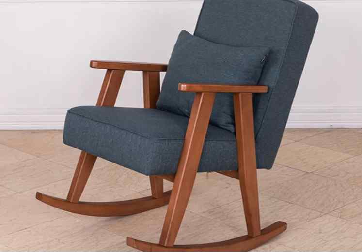 صندلی راک چوبی لوکس